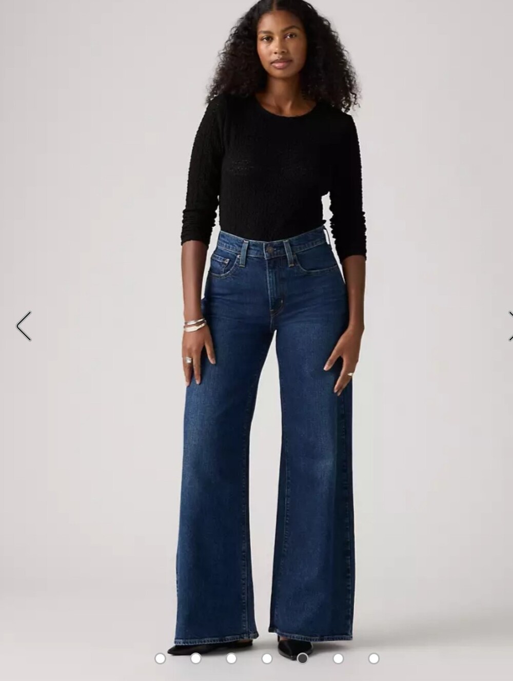 728 High Rise Wide Leg Women's Jeans
